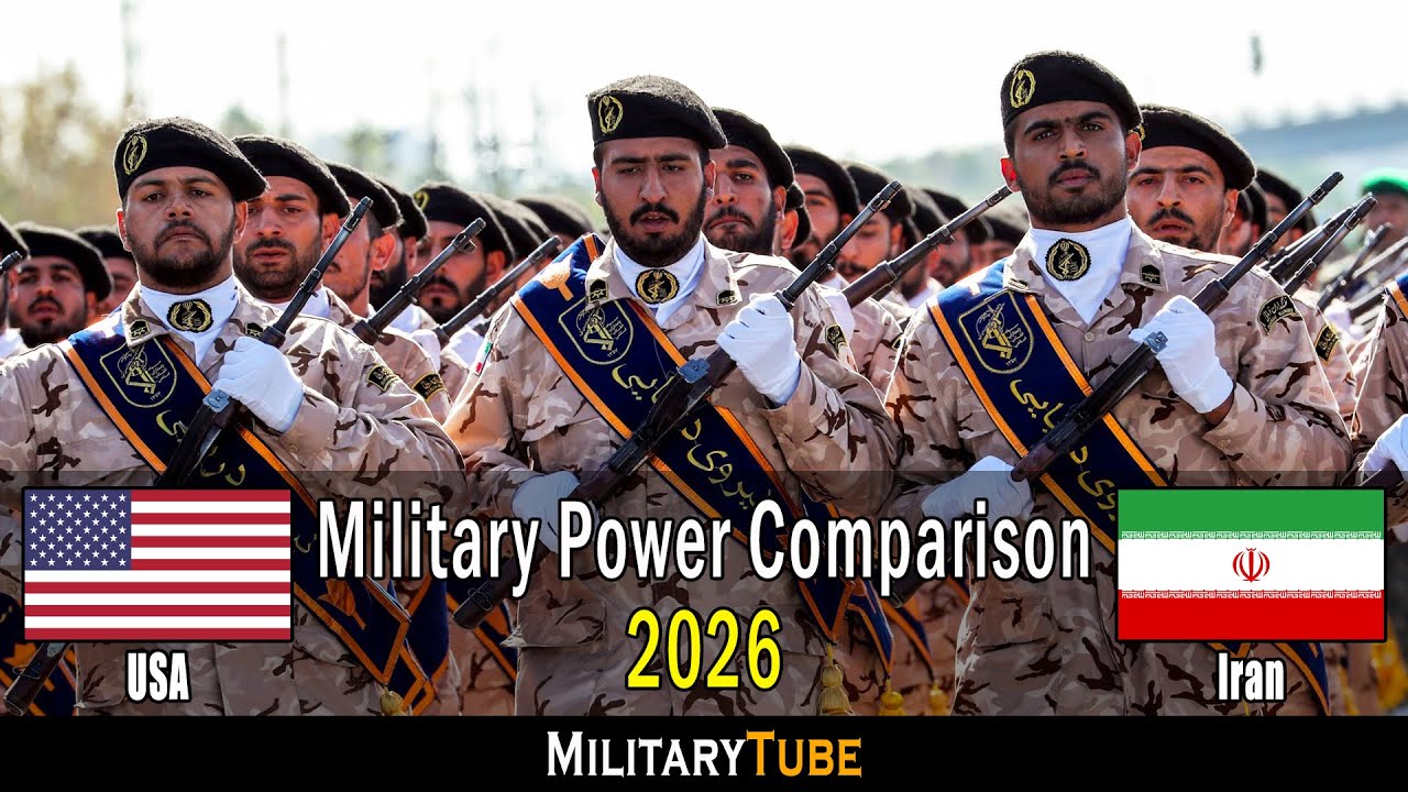 USA vs Iran Military Power Comparison 2026 | Iran vs USA Military Power 2026
