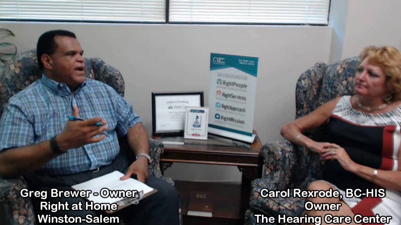 Carol Rexrode & The Hearing Care Center on The Winston Salem Eldercare
