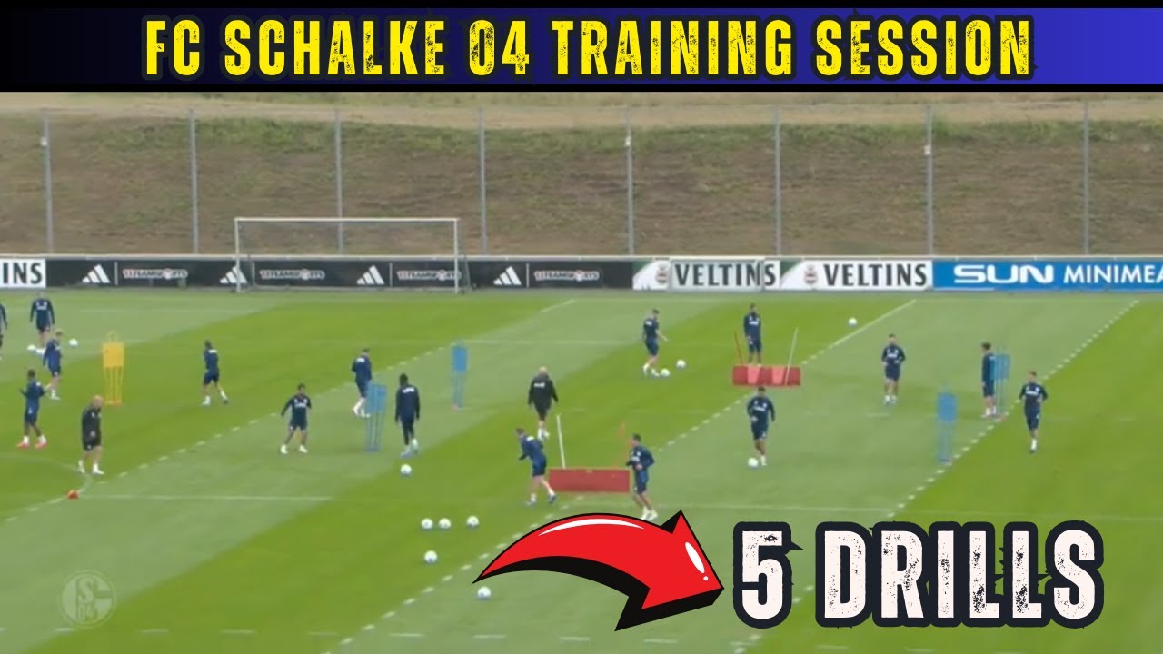 fc-schalke-04-training-session-5-passing-drills-youtube