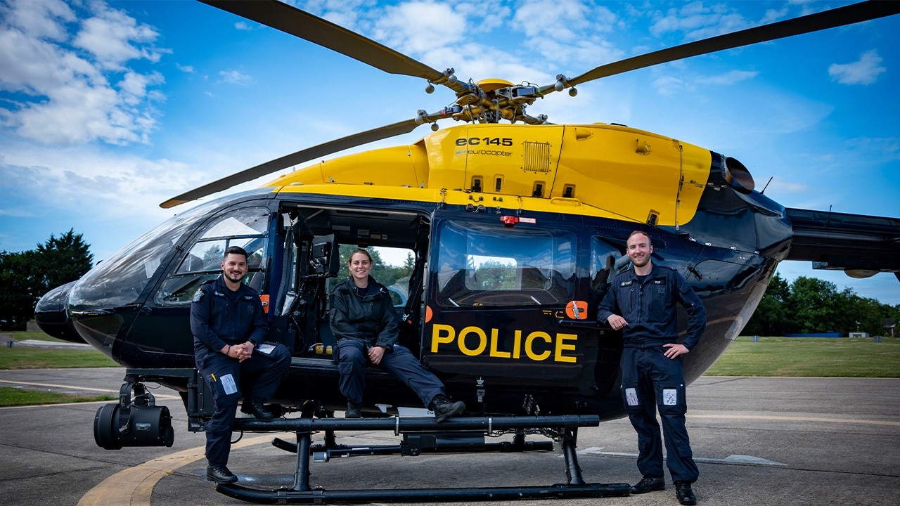 EXCLUSIVE | Inside look at London's Police Helicopters