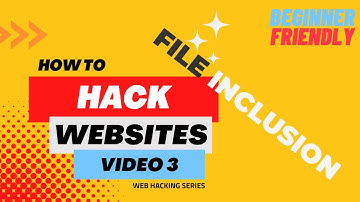 How To Hack Websites - A hacking series - video 3 (DVWA file inclusion)