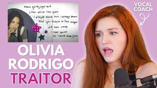 TRAITOR I Olivia Rodrigo I Vocal coach reacts!