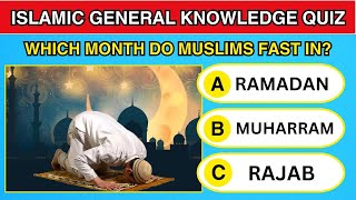 Islamic General Knowledge Quiz    (no music)
