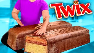 Giant Twix How To Make The Worlds Largest Diy Twix By Vanzai Cooking