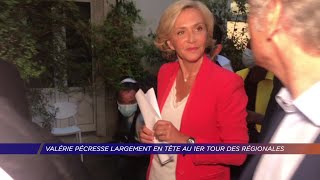 Yvelines | Valérie Pécresse largement en tête au 1er tour des régionales