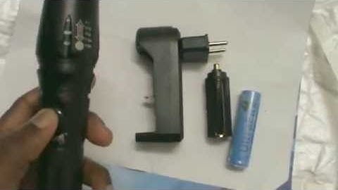 LT - HJ Cree XML T6 2000Lm Zooming LED Flashlight Set