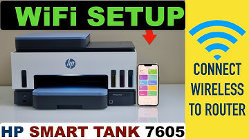HP Smart Tank 7605 & 790 WiFi Setup !