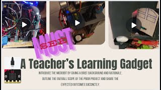 Exploring Input-Output Sensors with the BBC micro:bit using Home Grown Learning Gadget Profile