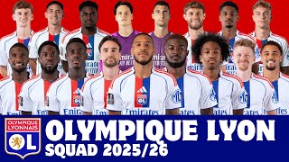 Olympique Lyon  Squad For Season 202526  Lyon  Footworld