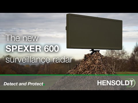 Launch of HENSOLDT´s SPEXER 600 ground based surveillance radar