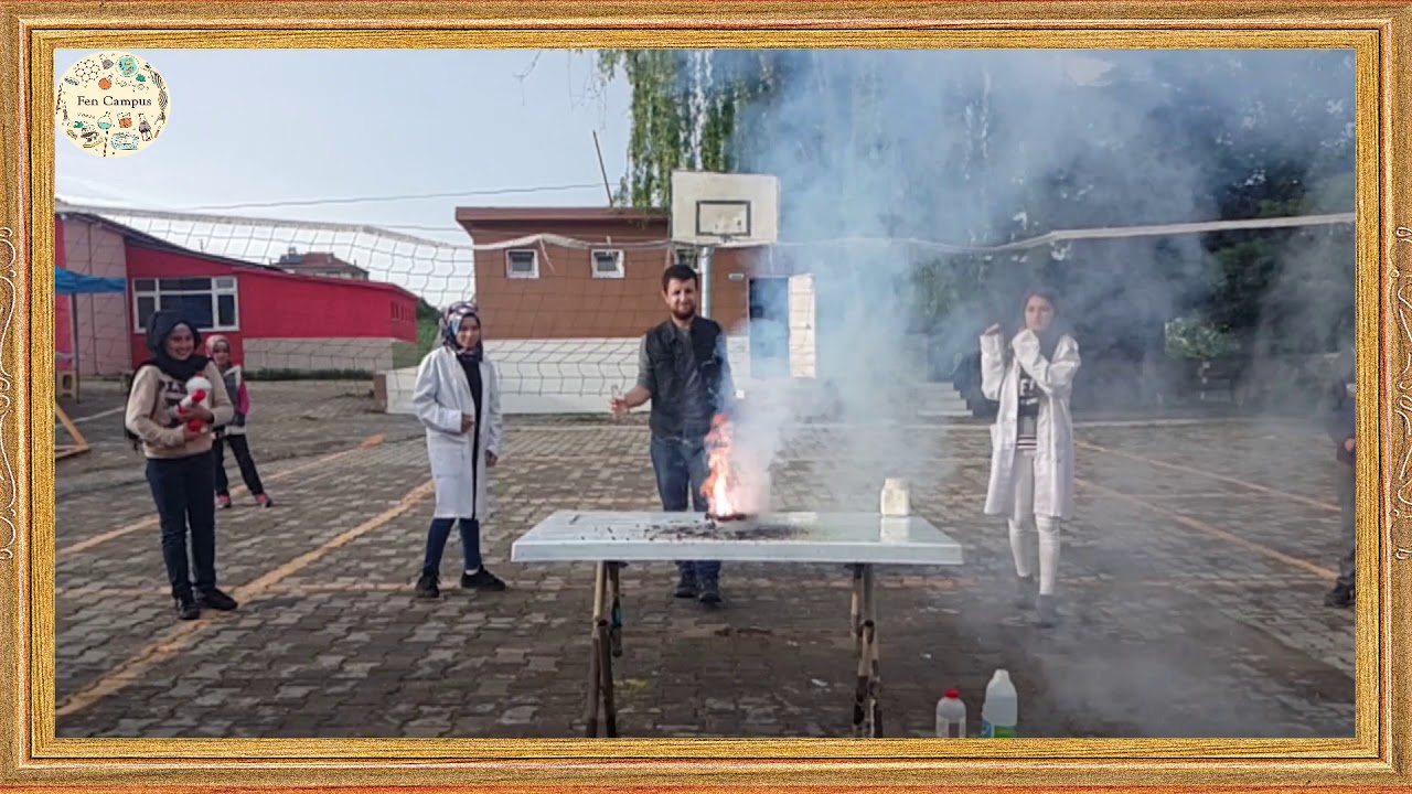 POTASYUM KLORAT İLE HIZLI YANMA DENEYİ