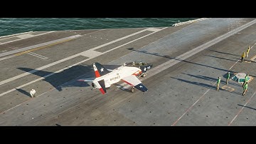 Digital Combat Simulator  2.7 T45C Goshawk Carrier Takeoff