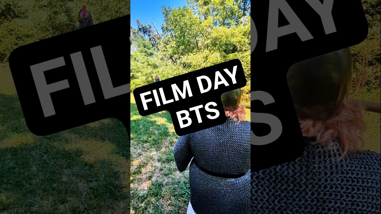 It's true though. Lol. Some BTS from our film days. #medieval #cosplay #viking #knight #bannerlord