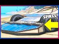 I added SPIKE STRIPS to my Ramp Buggy!! (GTA 5 Mods)