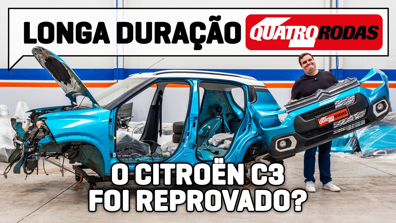 SOLDA QUEBRADA? O que descobrimos DESMONTANDO o Citroën C3 após 100.000 KM