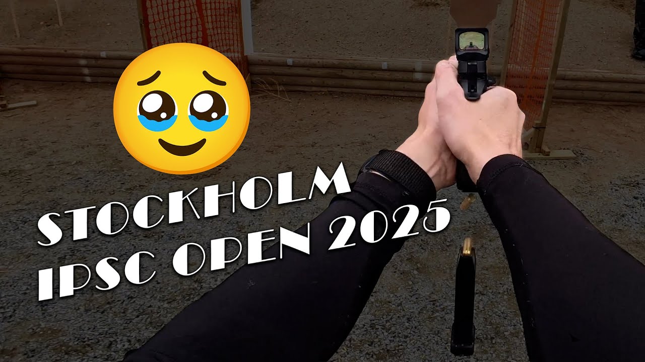 Stockholm Open 2025 - IPSC Level 3 | 17th Place in Production Optics
