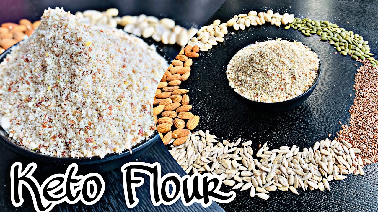 Keto Flour Recipe Very Easy To Prepare Keto Flour At Home कीटो आटा کیٹو آٹا Low Carb