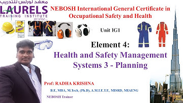 NEBOSH: IG1 Element 4(A) Part-1 & Part-2 : Hazard and Risk ,Risk  Assessment Matrix