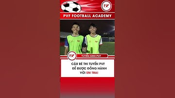 Em của Gia Bảo là Gia Long hiện đang là học viên PVF. Cậu bé mong muốn được đồng hành cùng em trai