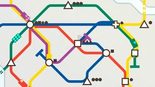 Using a Clever Strategy to Manage a Busy Train Network in Mini Metro screenshot 3
