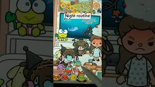 night routine ✨