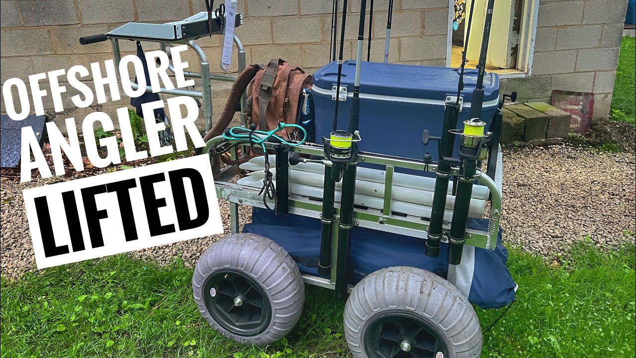 CUSTOM BUILT!!! Offshore Angler Surf Fishing Cart!!!!