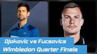 Novak Djokovic vs Marton Fucsovics - Wimbledon Live Scores