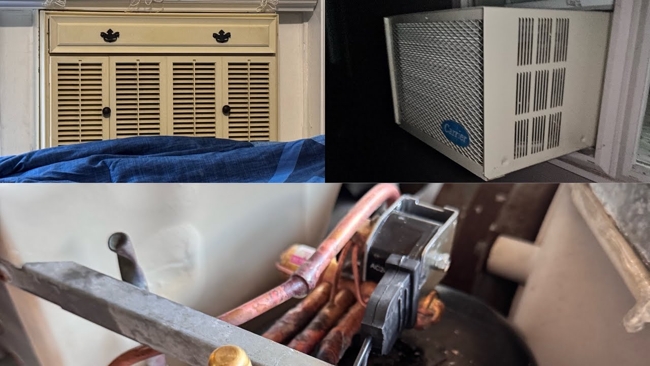 1972 Carrier Cosmopolitan Window Heat Pump - Full Defrost Cycle