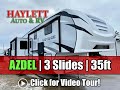 (Sold) NEW MODEL! Winnebago 3134RL Voyage Azdel Triple Slide Couple&#39;s Fifth Wheel RV