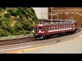 【鉄道模型Nゲージ】'19.1 国鉄車両いろいろ走行（103系,117系,EF60,EF65,DD13,D…