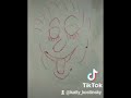 First cartooned face/ Первая мульто-рожица