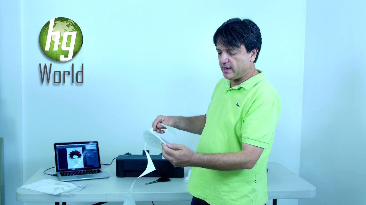 Estampado planchar  Papel Transfer Inkjet JET-PRO® SofStretch™  prendas claras .