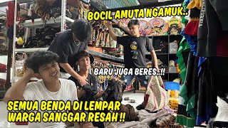 tidak di turuti belajar nyopir mobil, tim srotop kena amuk putra