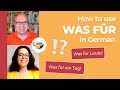 Understanding 'Was für' in German