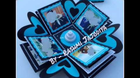 Explosion Box for Birthday Boy / Exploding Box | by Rashmi Jajodiya