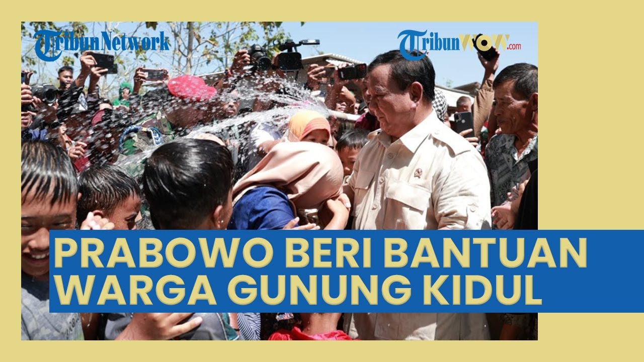 Prabowo menerima ucapan terima kasih