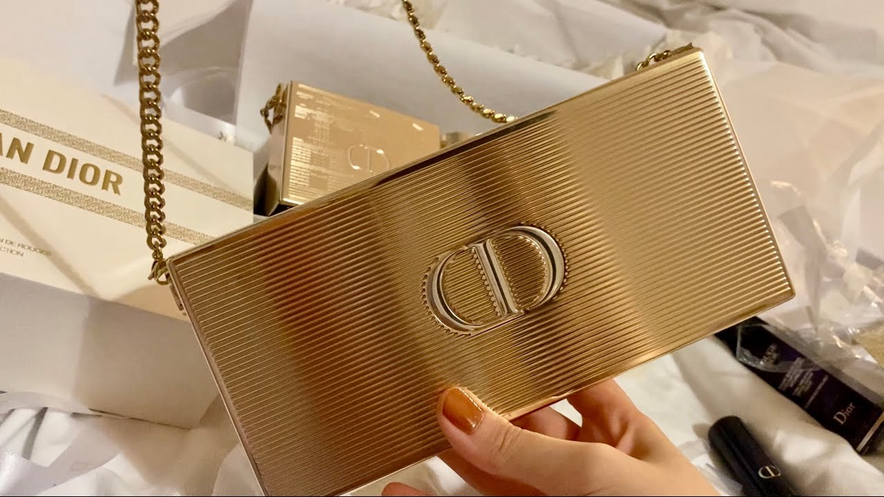 Rouge Dior Minaudière Lipstick Clutch💄(Limited Edition 2023) - Unboxing, Review (Eng Sub)