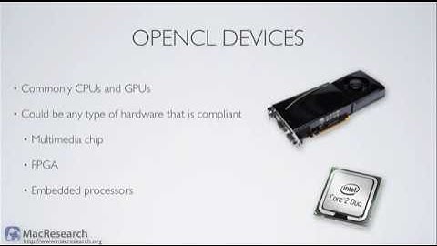 MacResearch : Episode 1 Introduction to OpenCL
