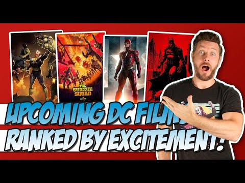 All 8 Upcoming DC Movies Ranked By Excitement!