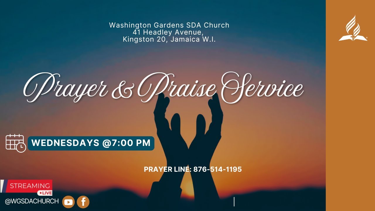 Wednesday Night Prayer & Praise Service || May 20, 2026
