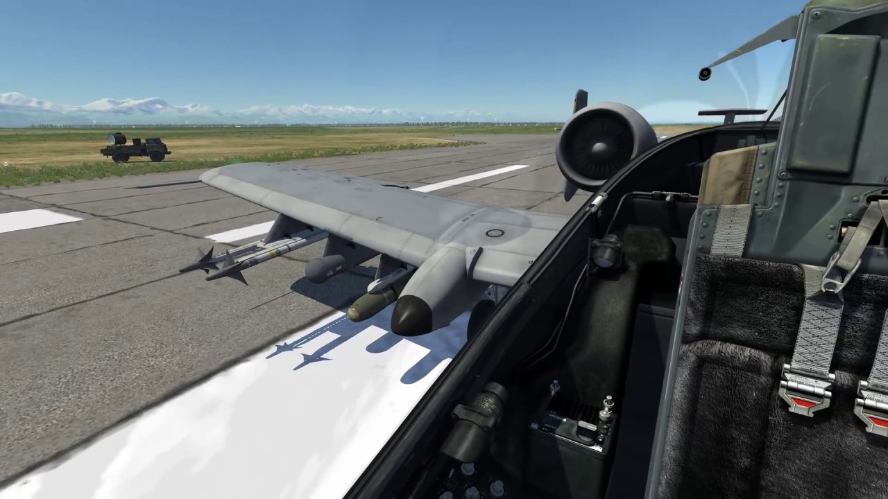 DCS A10C Flight Practice - YouTube