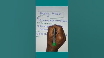 Not only but also #shorts #compitativeexams #sscboardexam #hscboardexam2022