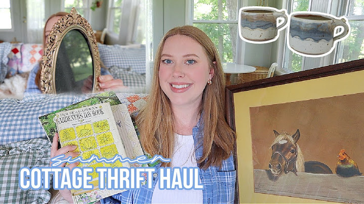 SUMMER COTTAGE THRIFT HAUL 2025 + outdoor projects!