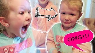 5 YEAR OLDS OVERWHELMING REACTION + TEARS TO SURPRISE!