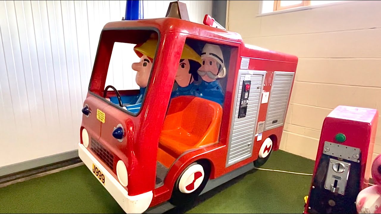 Fireman Sam Ride Coin Photo Me Fireman Sam Coin Operated Kiddie Ride - YouTube