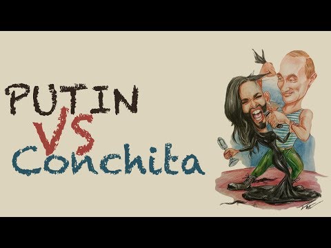 Video: Conchita Wurst îl complimentează pe Putin