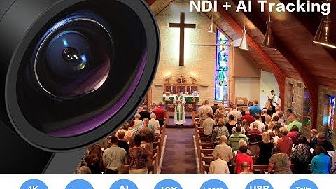 AI Tracking PTZ camera zone tracking setting