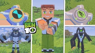 BEST BEN 10 MOD MINECRAFT PE 1.21+ (OMNITRIX + HEROES) 🔥 screenshot 3