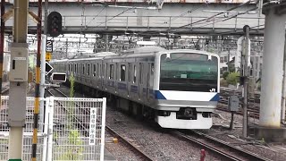 【トプナン】常磐線E531系K401編成（354M 上野行き）松戸駅へ入線