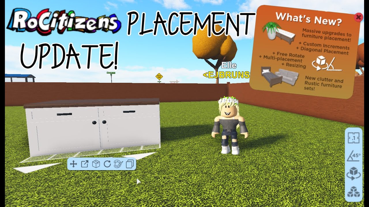 Rocitizens Placement Update Youtube - rocitizens placement update roblox